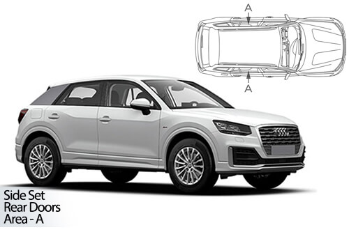 Car Shades - Audi Q2 5 Door 2016>2023 Rear Door Set