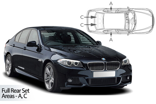Car Shades BMW 5 Series  ( F10 ) 4 door 10-17 Full Rear Set