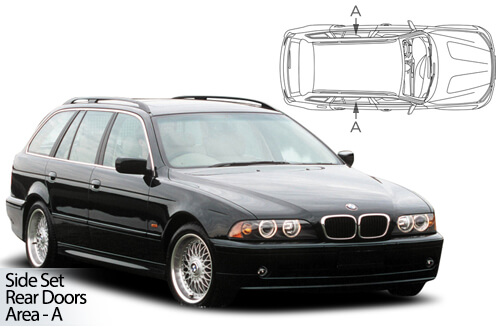 Car Shades BMW 5 Series (E39) Estate/Touring 95-03 Rear Door Set