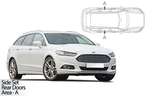 Car Shades Ford Mondeo Estate 2015-2022 Rear Door Set