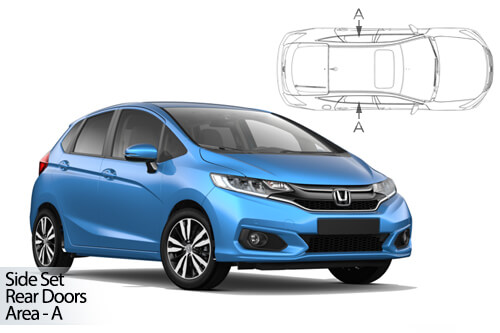 Car Shades - Honda Jazz 5 Door 2014-2020 - Rear Door Set