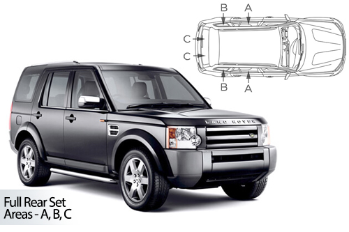Car Shades Land Rover Discovery 3 and 4 5 dr 04-16 Full Rear Set