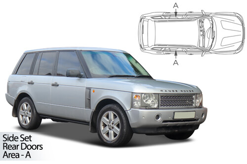 Car Shades Land Rover Range Rover (L322) 5dr 02-12 Rear Door Set