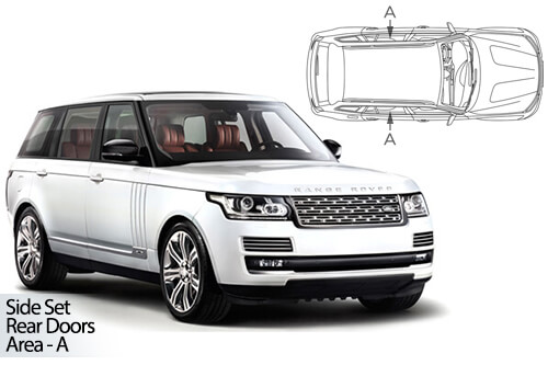 Car Shades Land Rover Range Rover 5dr 2013-2022 Rear Door Set