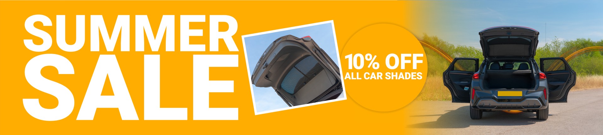 Save 10% on all Car Shades
