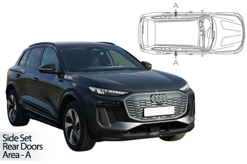 Car Shades Audi Q6 e-tron 5dr 2024> Rear Door Set