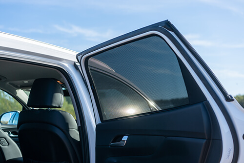 Car Shades - Hyundai Santa Fe 2018> Rear Door Set