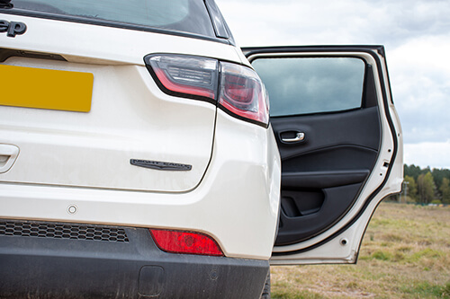 Car Shades - Jeep Compass 2018> Rear Door Set