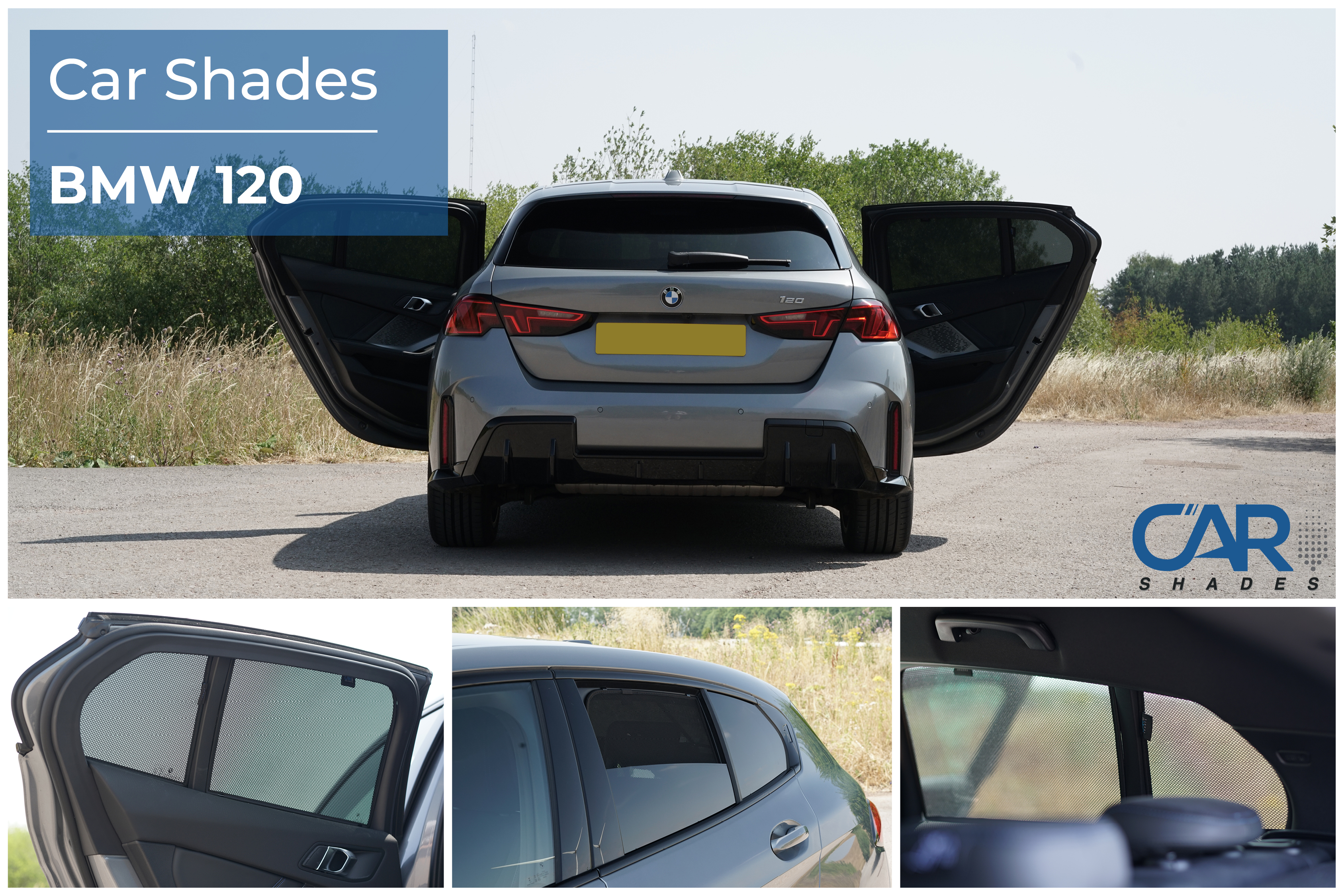 Car Shades - Rear Door Set
