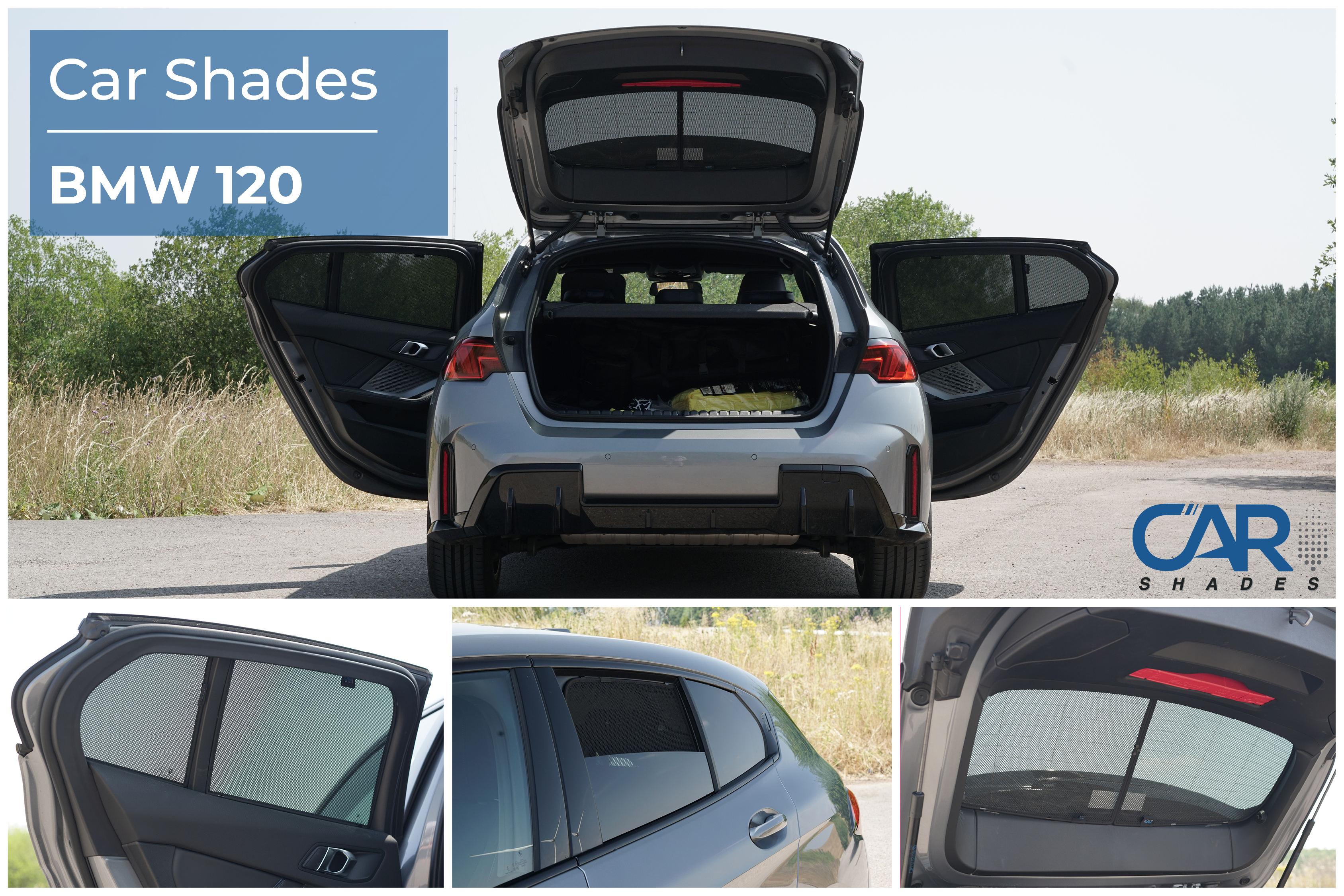 Car Shades - Rear Door Set