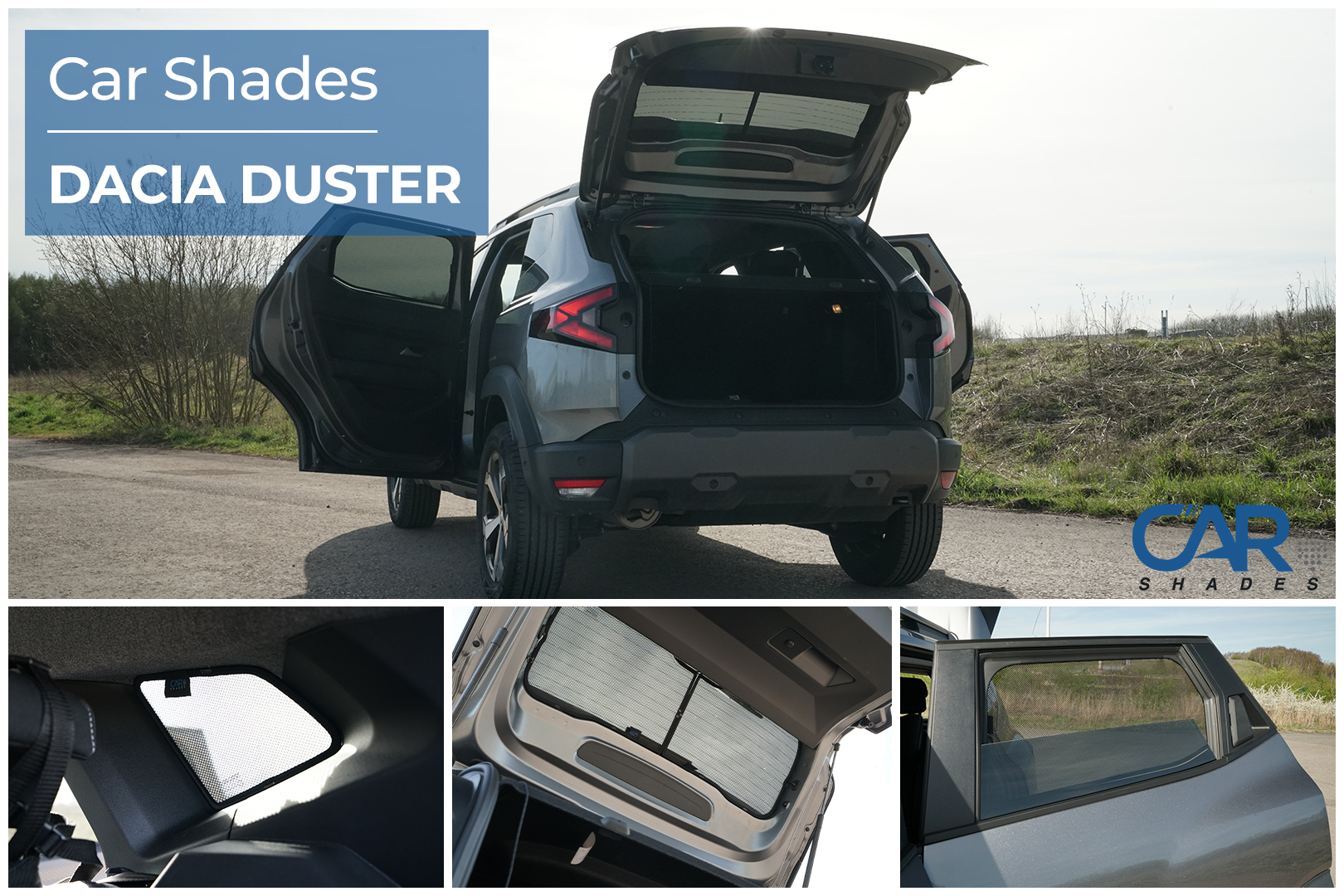 Car Shades - Rear Door Set