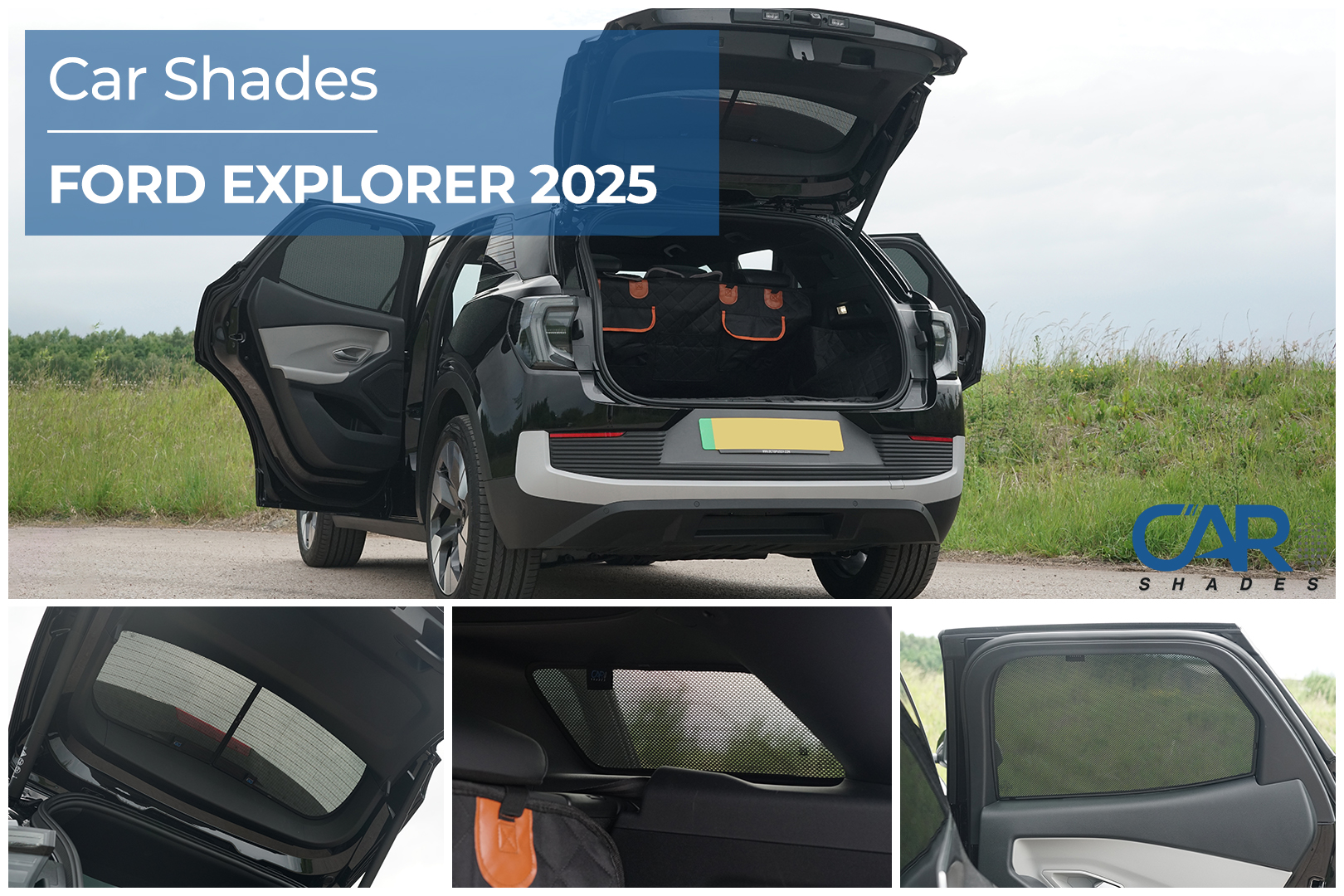 Car Shades - Rear Door Set