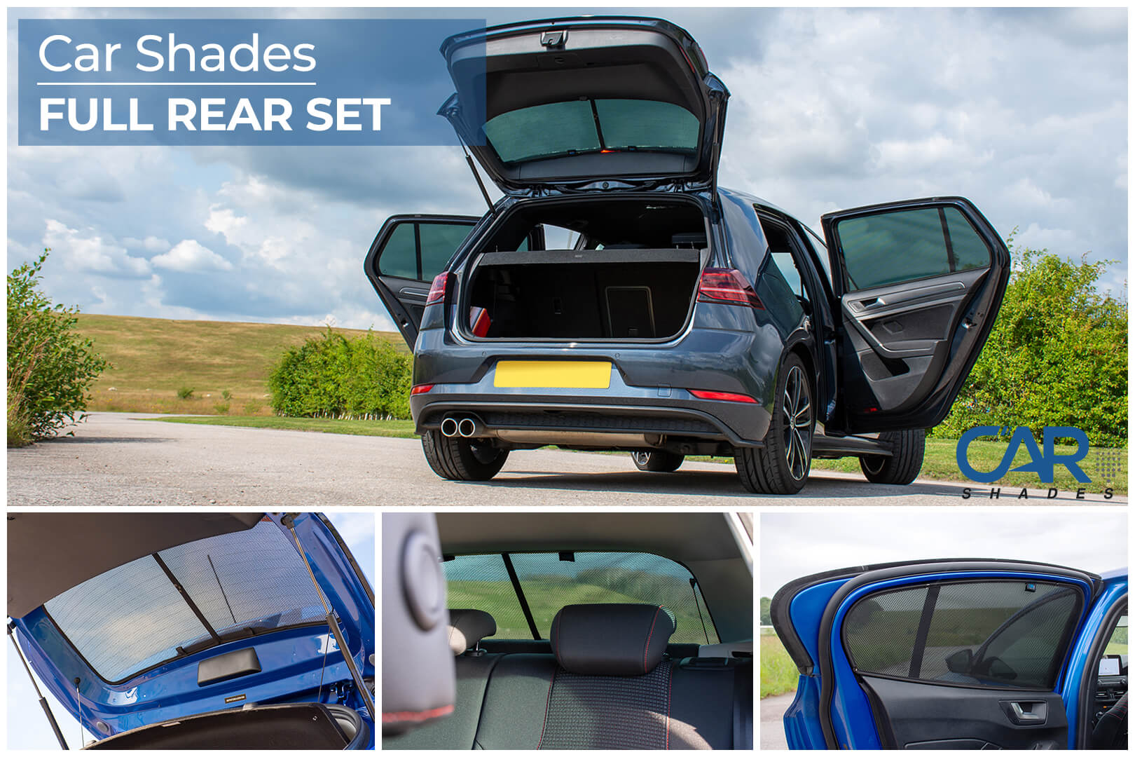 Car Shades - Full Rear Set