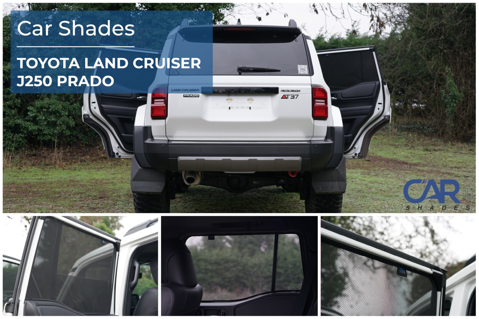 Car Shades - Rear Door Set