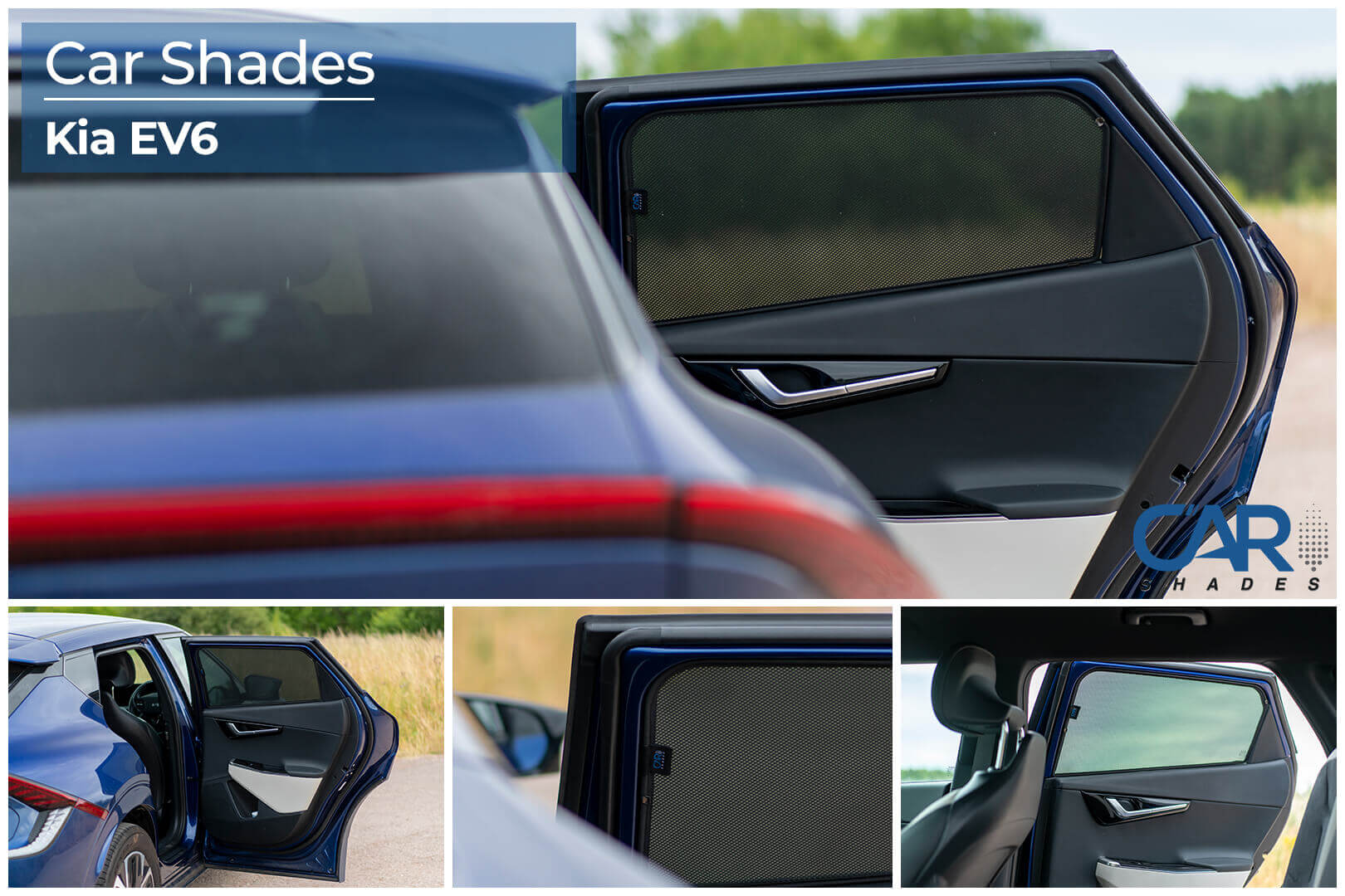 Car Shades - Rear Door Set