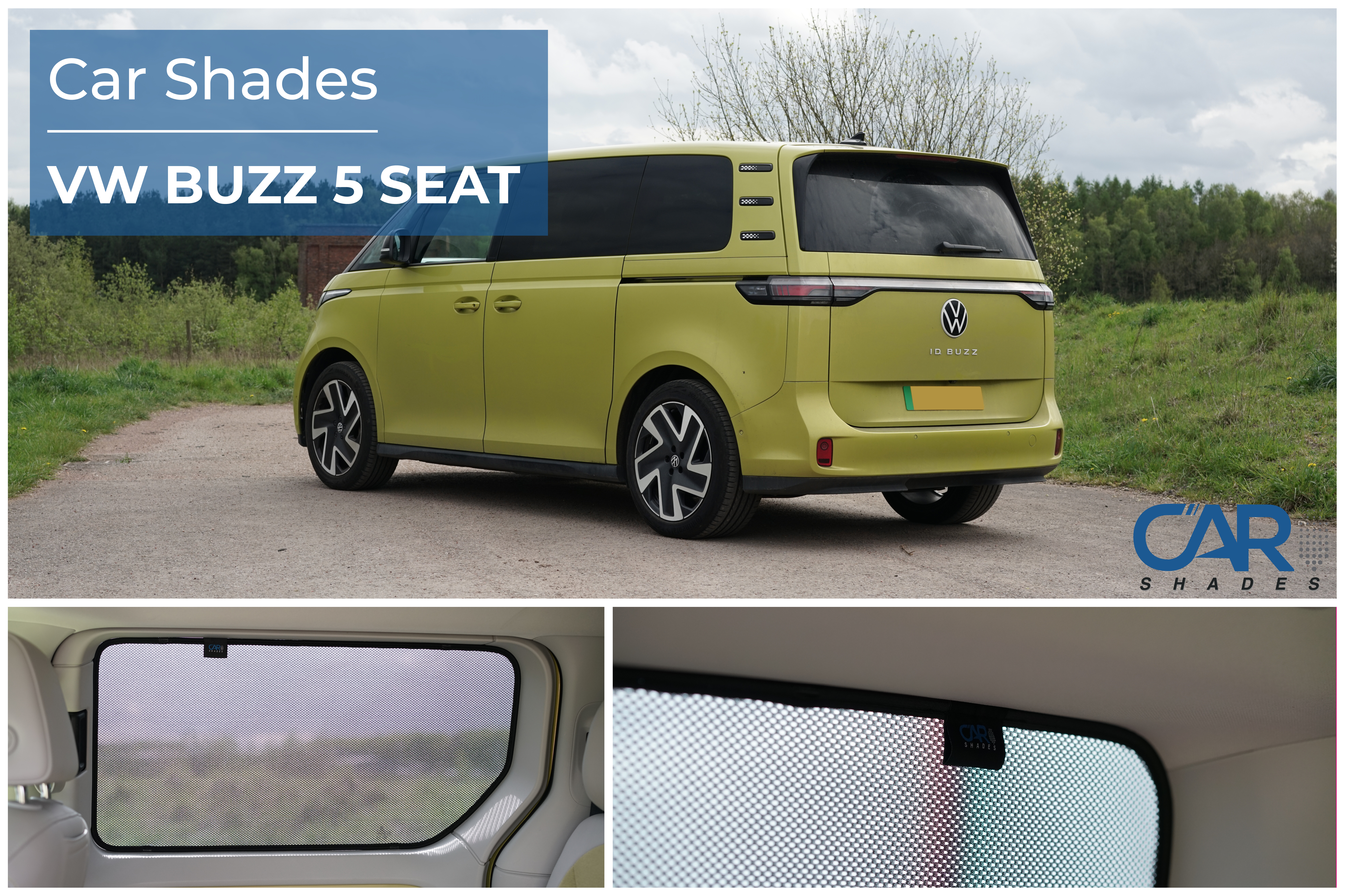 Car Shades - Rear Door Set