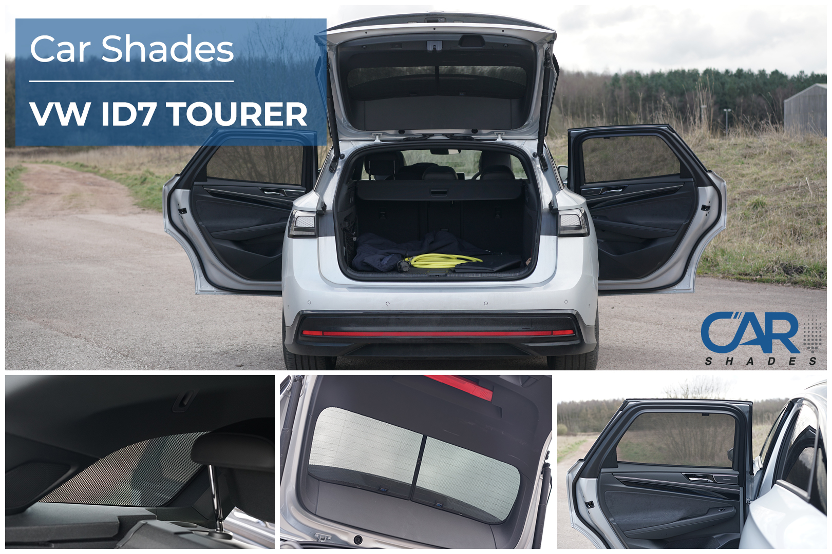 Car Shades - Rear Door Set