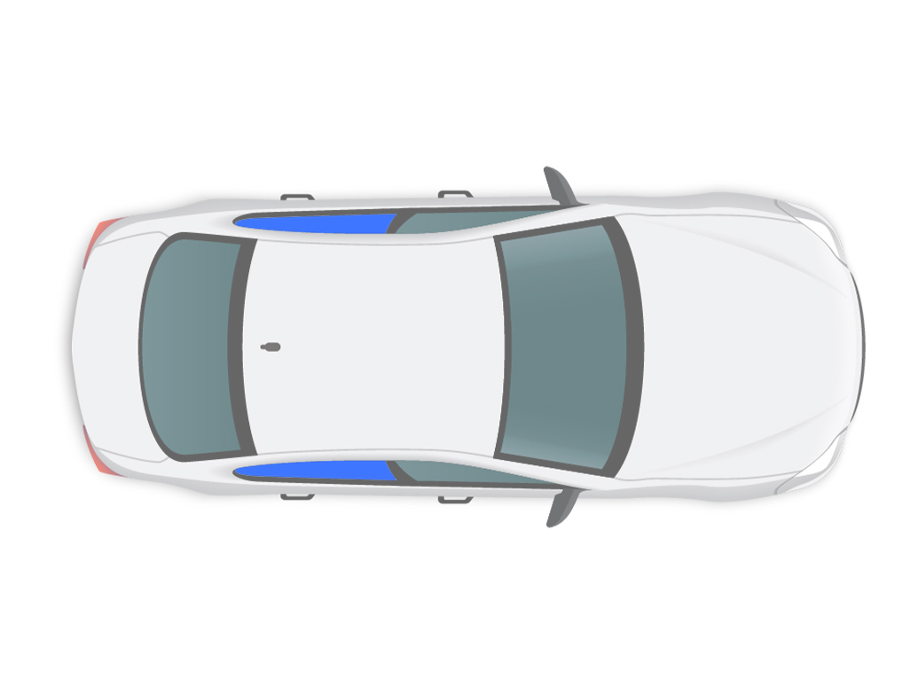 Car Shades - BMW X6 5 Door (F16) 15-19 - Rear Door Set