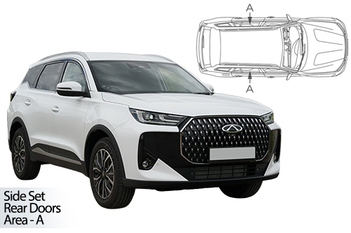Car Shades Chery Tiggo 7 2025> Rear Side Set