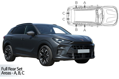 Car Shades Cupra Terramar 2024> Full Rear Set