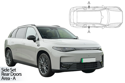 Car Shades Leapmotor C10 2024> Rear Side Set