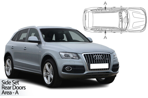 UV Privacy Car Shades - Audi Q5 5dr 08-17 Rear Door Set