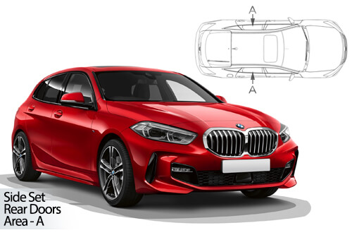 Car Shades - BMW 1 Series F40 2019> Rear Door Set