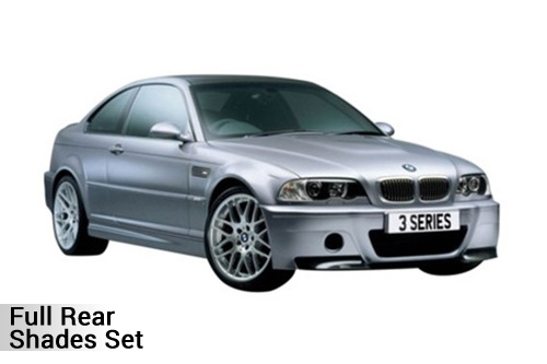 Car Shades BMW 3 Series ( E46 ) 2 door 98-05 Full Rear Set
