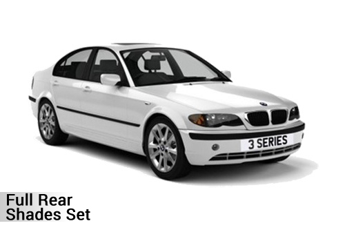UV Car Shades - BMW 3 Series E46 4dr 98-05 Full Rear Set