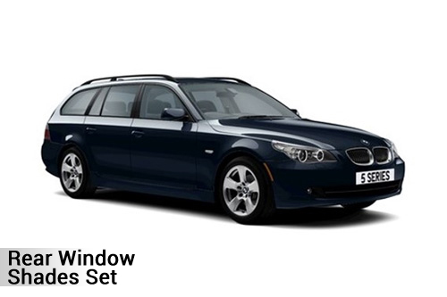 UV Car Shades - BMW 5 Series E61 Touring 04-10 Rear Door Set
