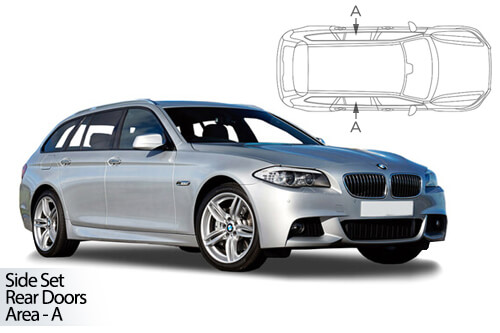 UV Car Shades - BMW 5 Series F11 Touring 10-17 Rear Door Set