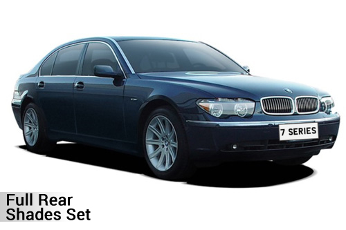Car Shades BMW 7 Series  ( E65 ) 4 door 02-08 Full Rear Set