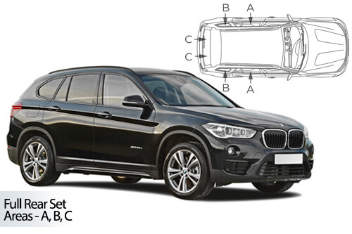 Car Shades BMW X1 F48 5 door 15-22 Full Rear Set