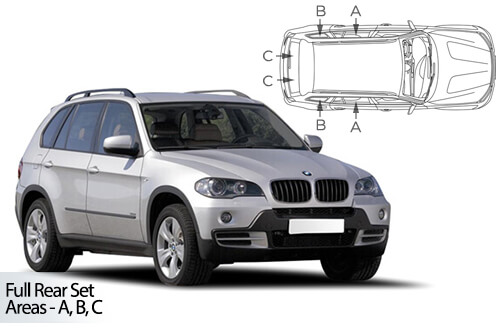 Car Shades BMW X5  ( E70) 5 door 07-13 Full Rear Set