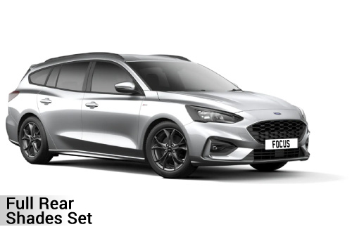 Car Shades Ford Focus Estate 2018> Full Rear Set