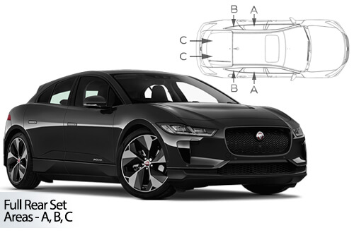 Car Shades Jaguar I-Pace 2018> Complete Rear Set