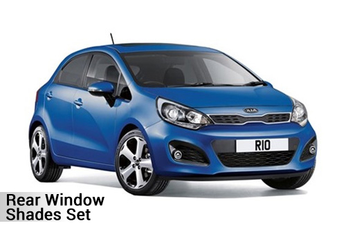 Car Shades Kia Rio 5dr 11-17 Rear Door Set