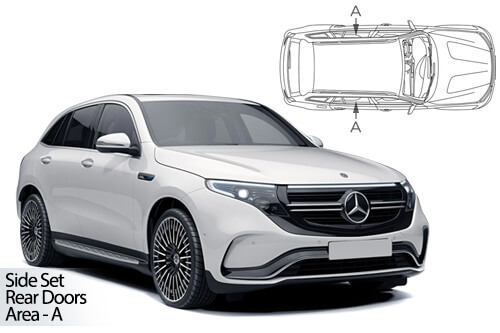 Car Shades - Mercedes EQC 5dr 2019> Rear Door Set