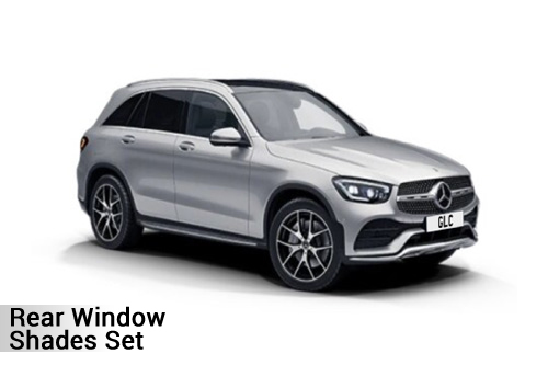 UV Car Shades  - Mercedes GLC 5 Door 2015-22 - Rear Door Set