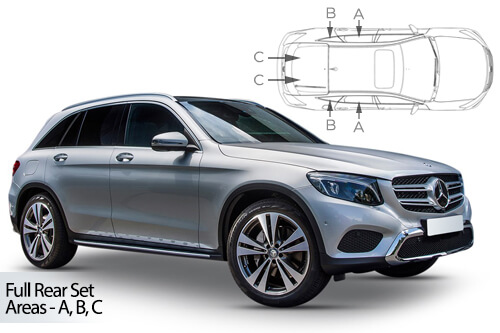 Car Shades Mercedes-Benz	GLC (X253) HB 5 dr 2015> Full Rear Set