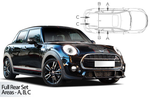 Car Shades Mini	Hatch 5 Door 14-24 Full Rear Set