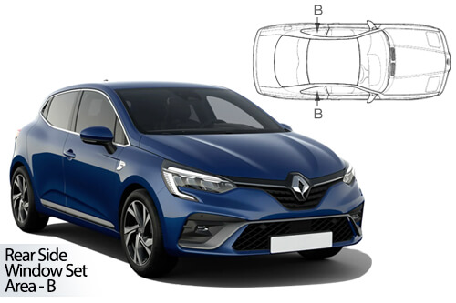 Car Shades - Renault Clio 5dr 2019> Rear Door Set