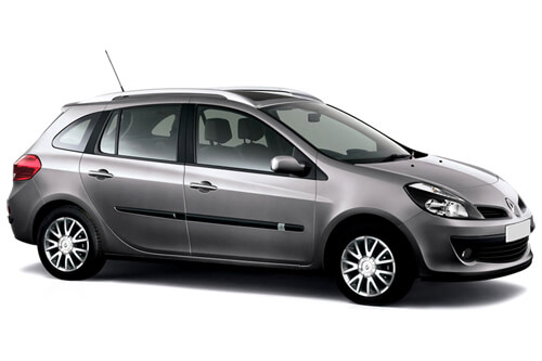 Car Shades Renault Clio (MKIII) Estate 08-13 Full Rear Set
