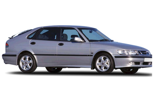 Car Shades Saab 9-3	5 door 95-01 Full Rear Set