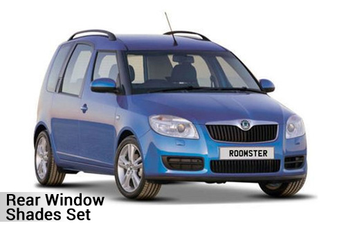 UV Privacy Car Shades - Skoda Roomster 06-15 Rear Door Set