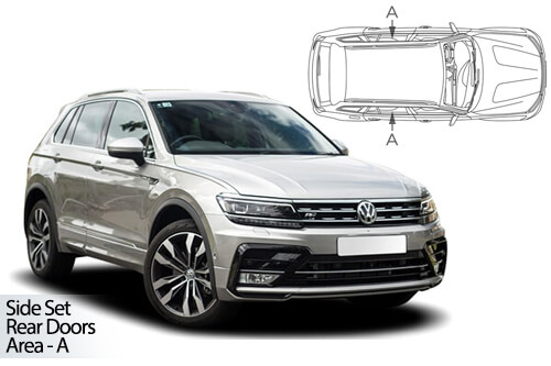 UV Car Shades - VW Tiguan SWB 5dr 2016> Rear Door Set