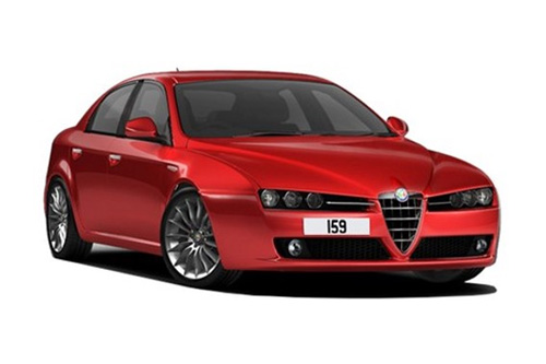 Car Shades Alfa Romeo 159 4 door 05-11 Full Rear Set